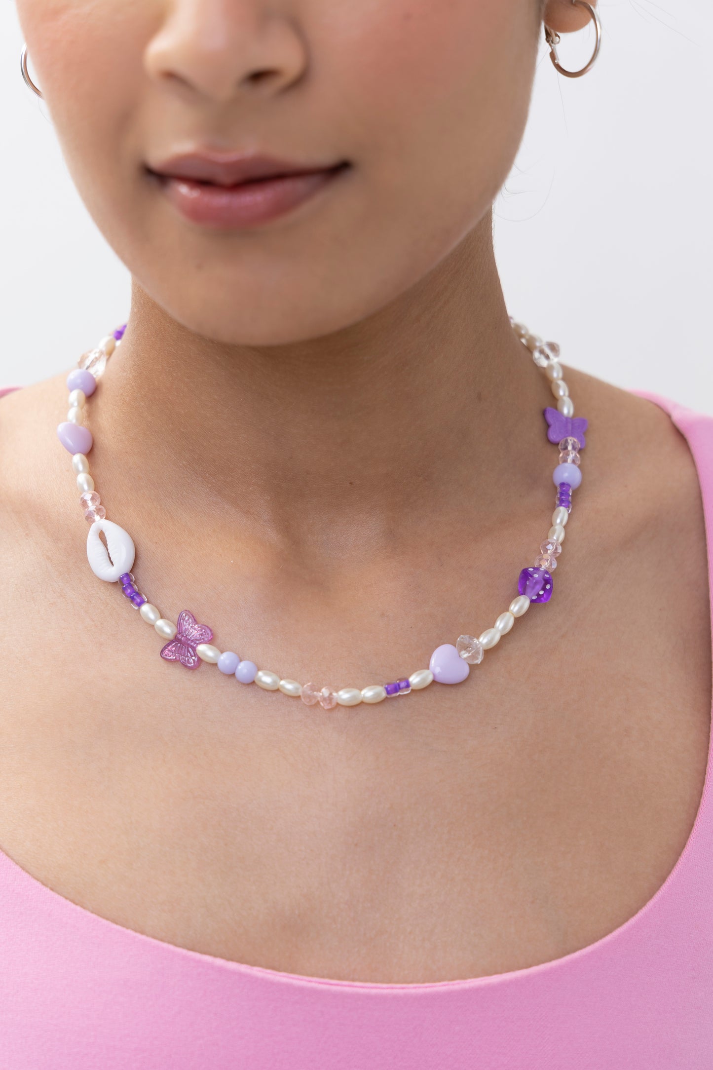 Purple Pixie Necklace