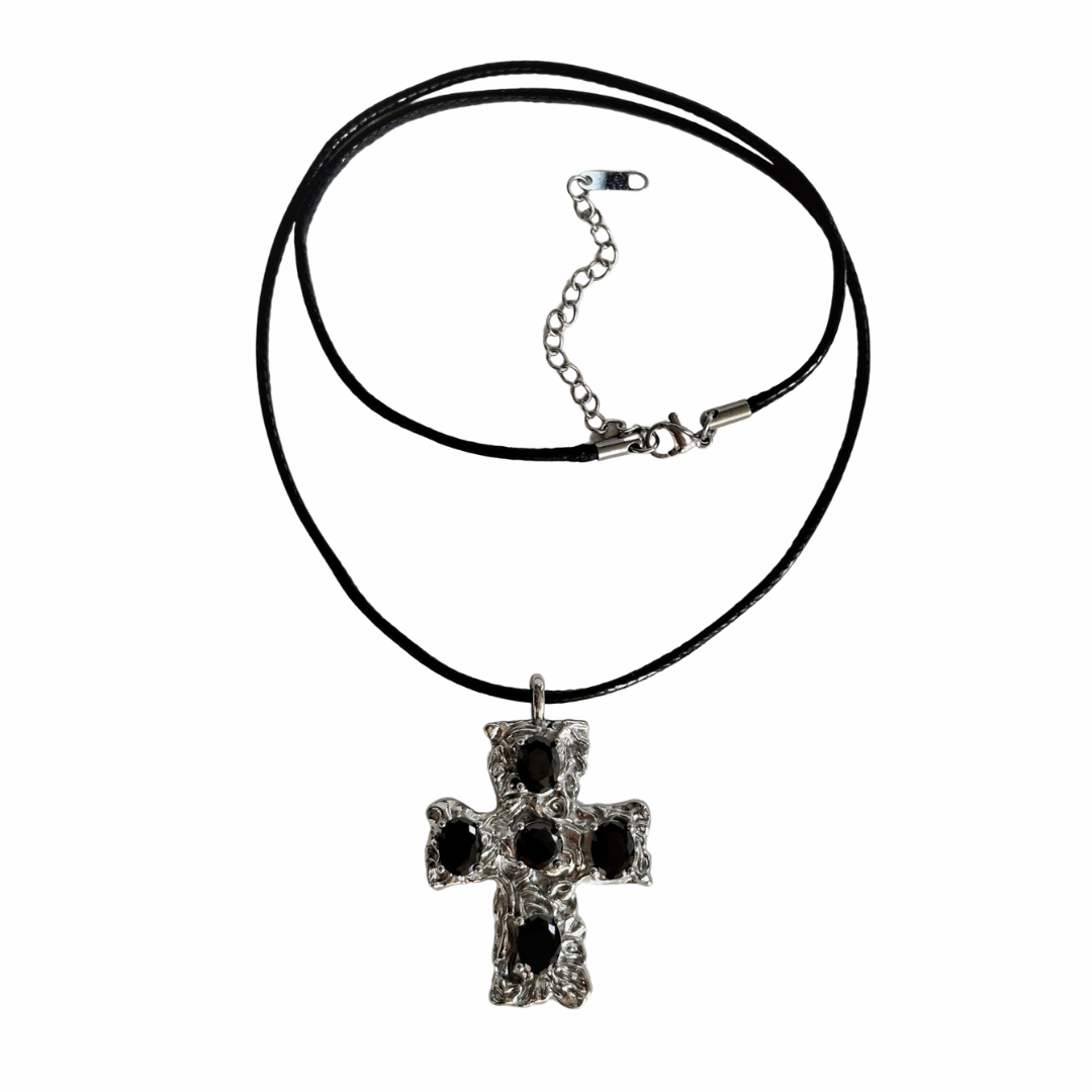 Retro Cross Necklace